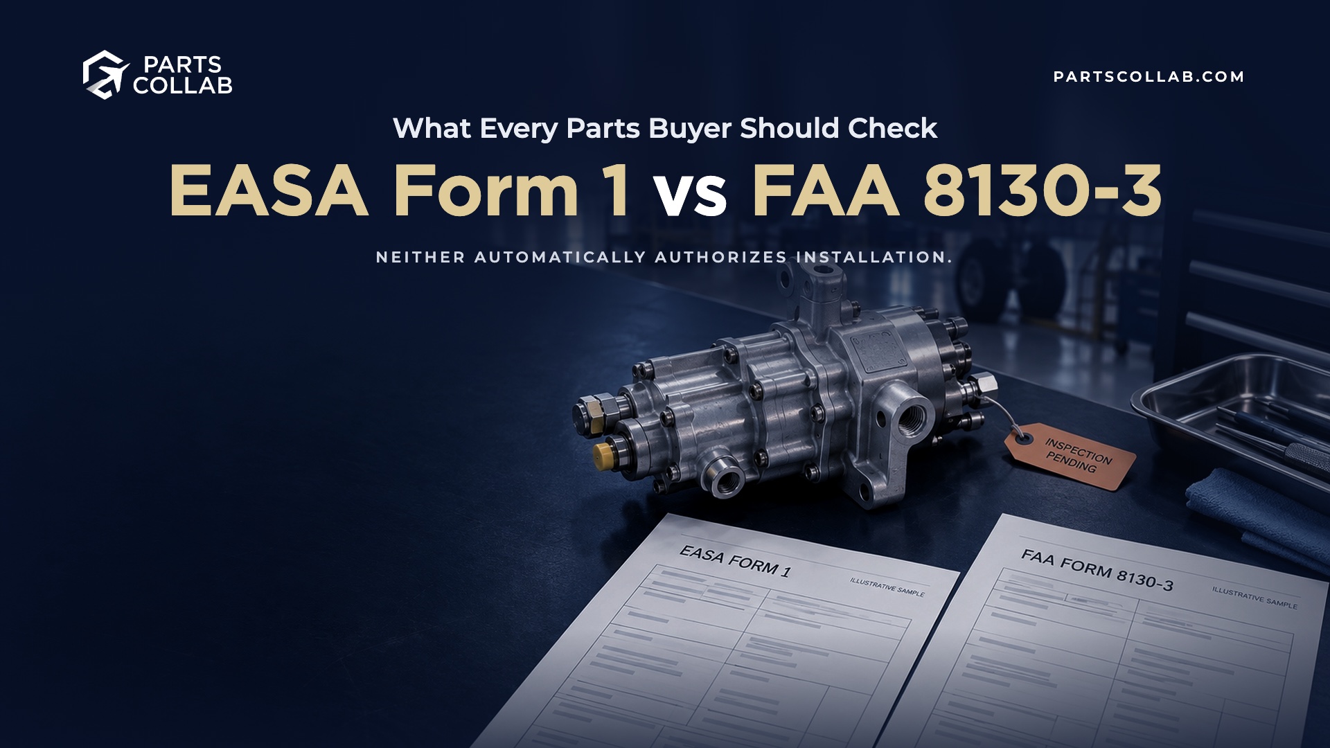 EASA Form 1 vs FAA Form 8130-3: What Every Parts Buyer Should Check